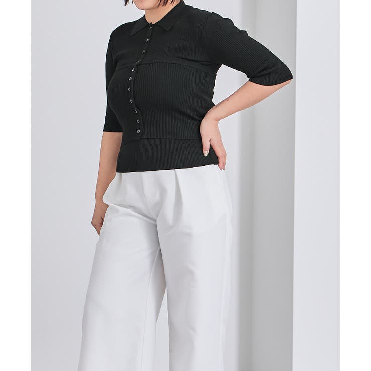 リブニットポロ×ビスチェセット【UR’S ユアーズ】 | titivate | 詳細画像11 