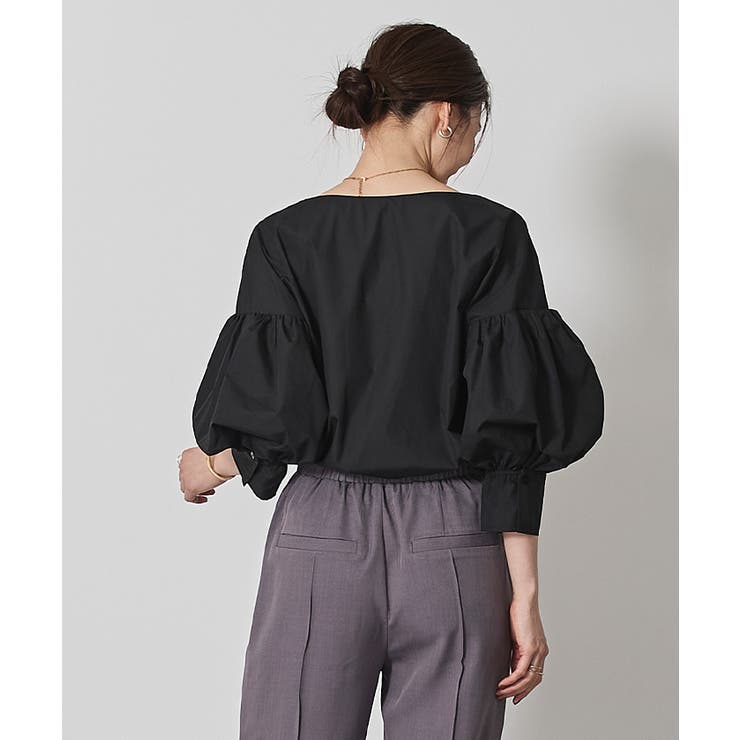 ボートネック袖バルーンブラウス【UR’S ユアーズ】 | titivate | 詳細画像19 