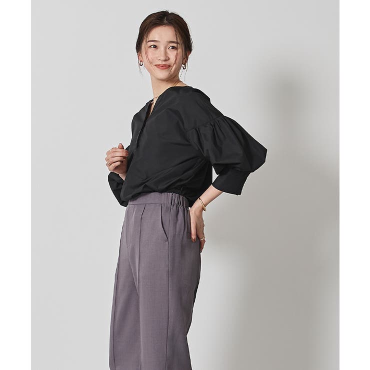 ボートネック袖バルーンブラウス【UR’S ユアーズ】 | titivate | 詳細画像21 