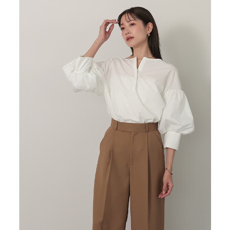 ボートネック袖バルーンブラウス【UR’S ユアーズ】 | titivate | 詳細画像23 