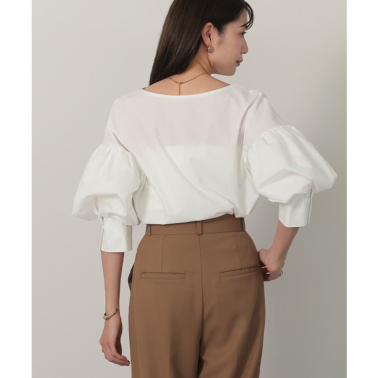 ボートネック袖バルーンブラウス【UR’S ユアーズ】 | titivate | 詳細画像24 