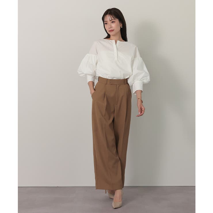 ボートネック袖バルーンブラウス【UR’S ユアーズ】 | titivate | 詳細画像25 