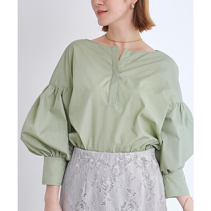 ボートネック袖バルーンブラウス【UR’S ユアーズ】 | titivate | 詳細画像32 