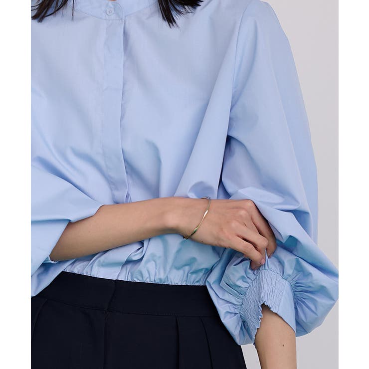 シャツドッキングタックワイドパンツ/オールインワン【UR’S ユアーズ】 | titivate | 詳細画像8 