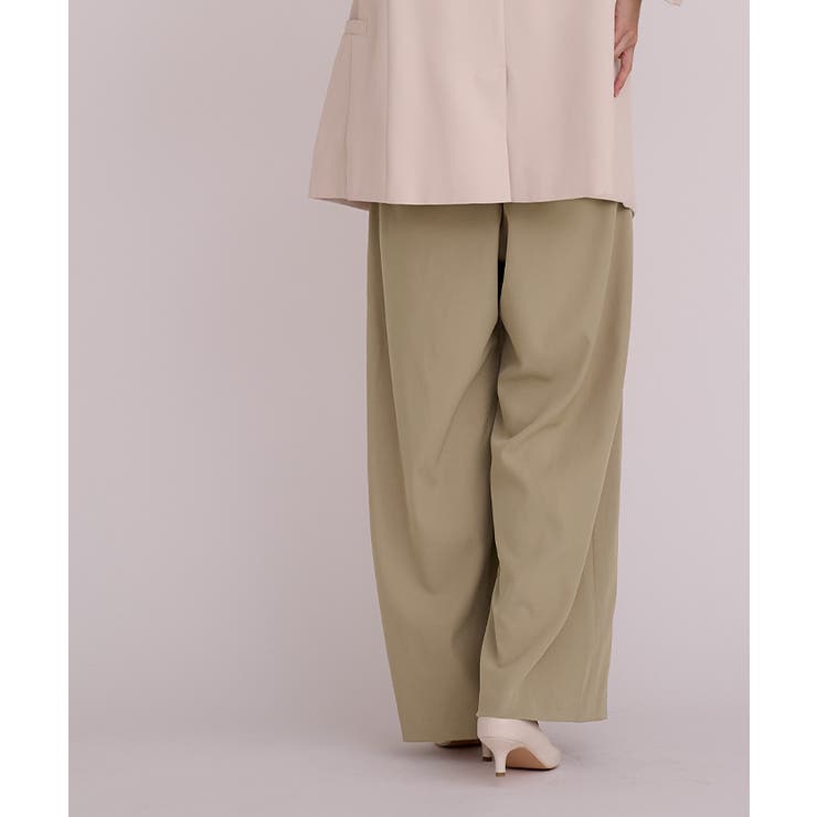 シャツドッキングタックワイドパンツ/オールインワン【UR’S ユアーズ】 | titivate | 詳細画像15 