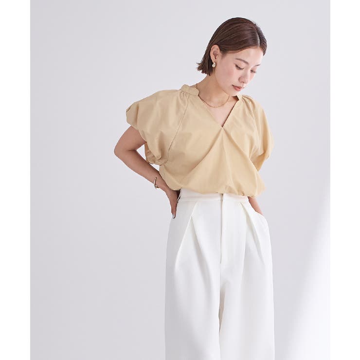 バルーンデザインキーネックブラウス【UR’S ユアーズ】 | titivate | 詳細画像23 