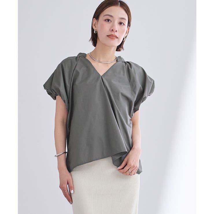 バルーンデザインキーネックブラウス【UR’S ユアーズ】 | titivate | 詳細画像24 