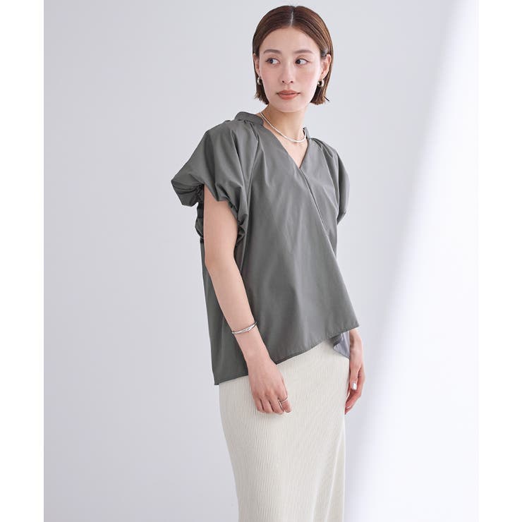 バルーンデザインキーネックブラウス【UR’S ユアーズ】 | titivate | 詳細画像26 