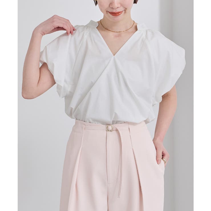 バルーンデザインキーネックブラウス【UR’S ユアーズ】 | titivate | 詳細画像28 