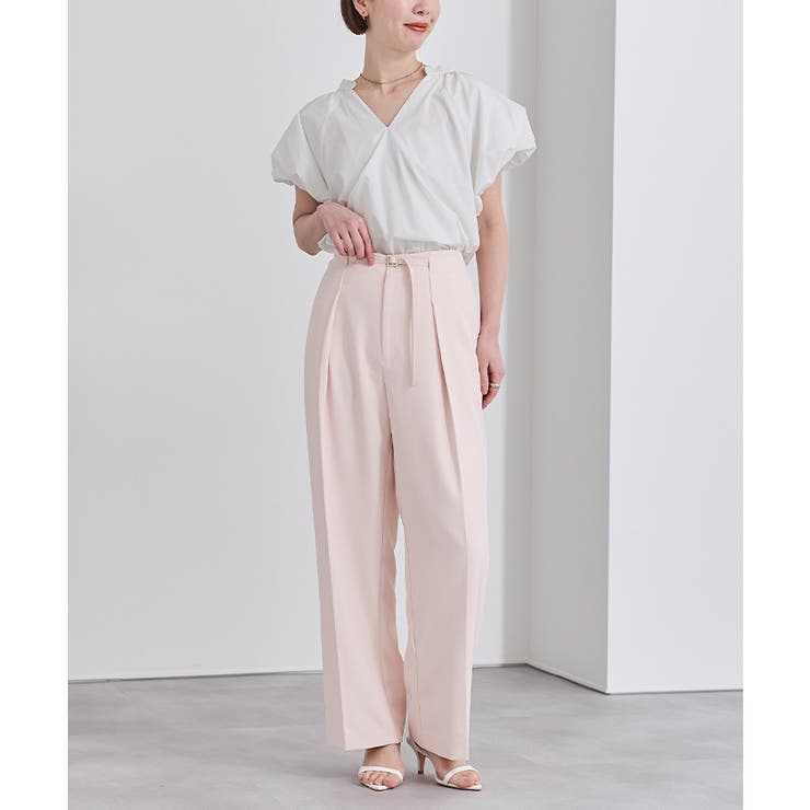 バルーンデザインキーネックブラウス【UR’S ユアーズ】 | titivate | 詳細画像10 