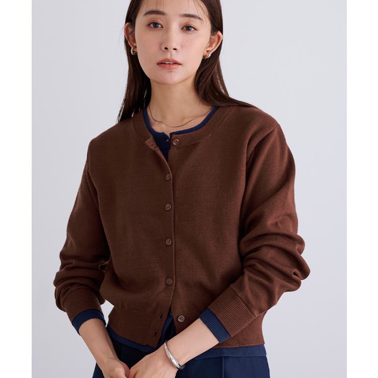 レイヤードニットカーディガン【UR’S ユアーズ】 | titivate | 詳細画像6 