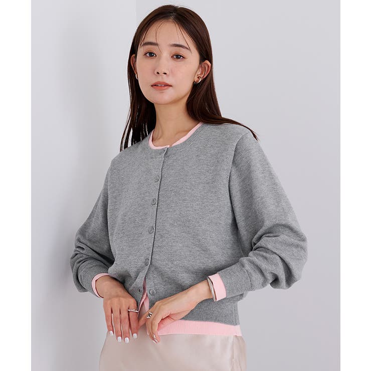 レイヤードニットカーディガン【UR’S ユアーズ】 | titivate | 詳細画像8 