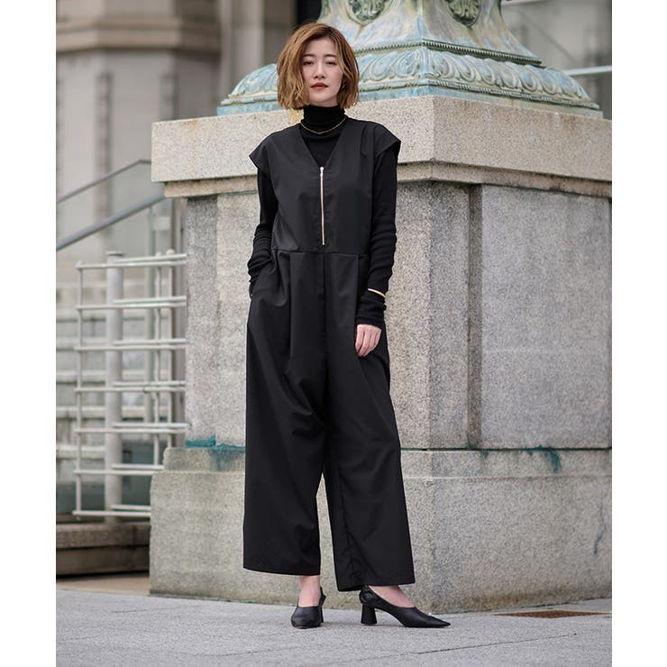 フロントZIPオールインワン【UR’S ユアーズ】 | titivate | 詳細画像14 