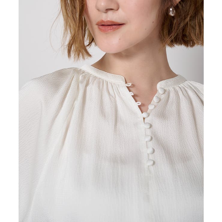 サテンラグランスリーブブラウス【UR’S ユアーズ】 | titivate | 詳細画像19 