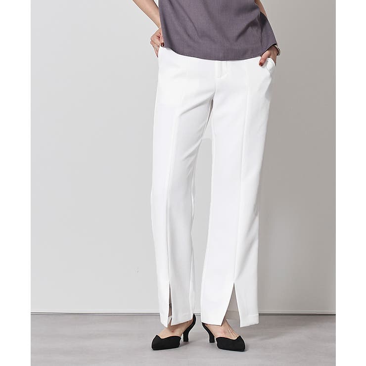 スリットデザインスリムパンツ【UR’S ユアーズ】 | titivate | 詳細画像15 