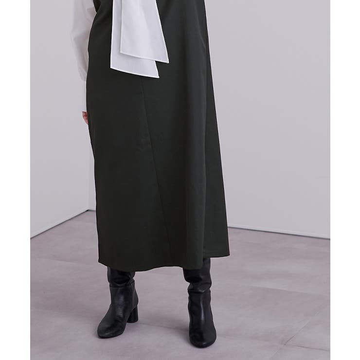 ソフトツイルディープVネックIラインワンピース【UR’S ユアーズ】 | titivate | 詳細画像16 