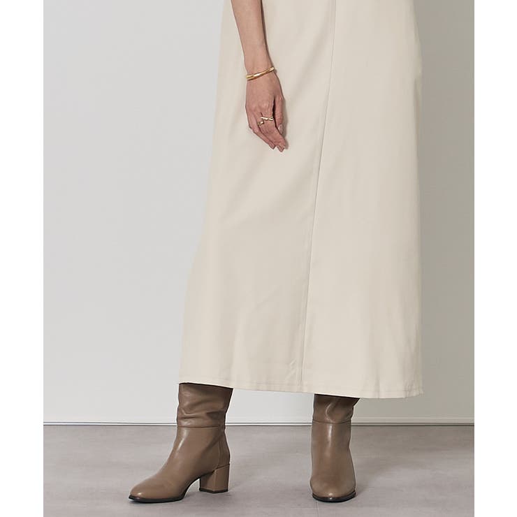 ソフトツイルディープVネックIラインワンピース【UR’S ユアーズ】 | titivate | 詳細画像9 