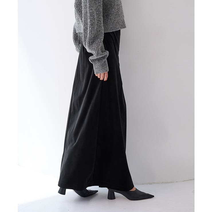 フロントボックスタックベロアスカート【UR’S ユアーズ】 | titivate | 詳細画像22 