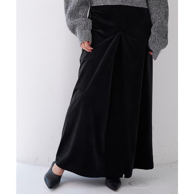 フロントボックスタックベロアスカート【UR’S ユアーズ】 | titivate | 詳細画像13 