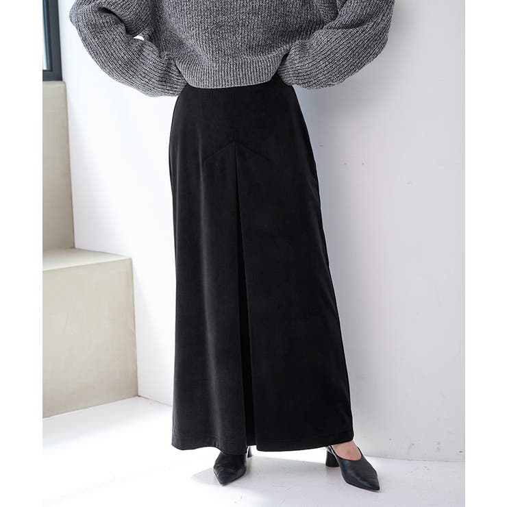 フロントボックスタックベロアスカート【UR’S ユアーズ】 | titivate | 詳細画像15 