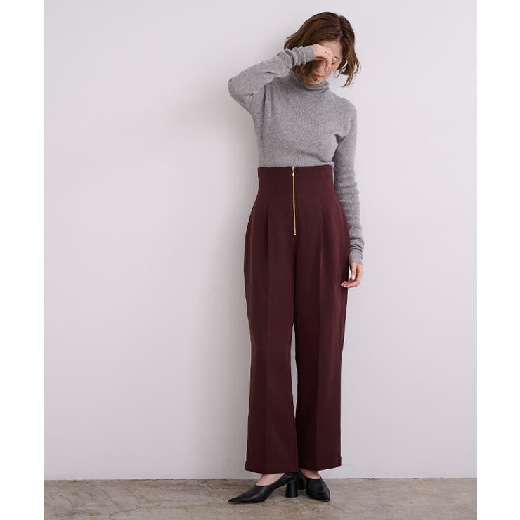 ZIPデザインタックワイドパンツ【UR’S ユアーズ】 | titivate | 詳細画像18 