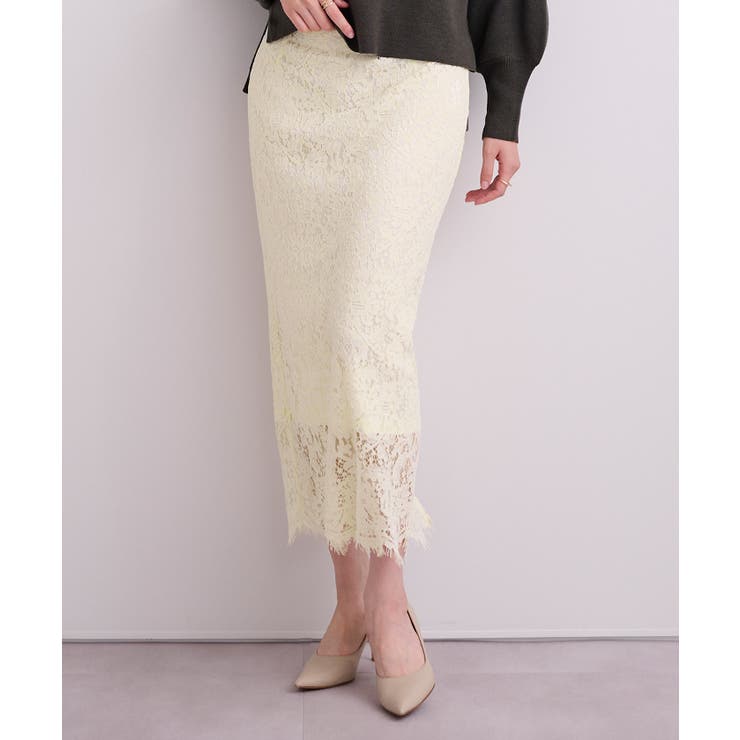 ハイウエストIラインレーススカート【UR’S ユアーズ】 | titivate | 詳細画像18 