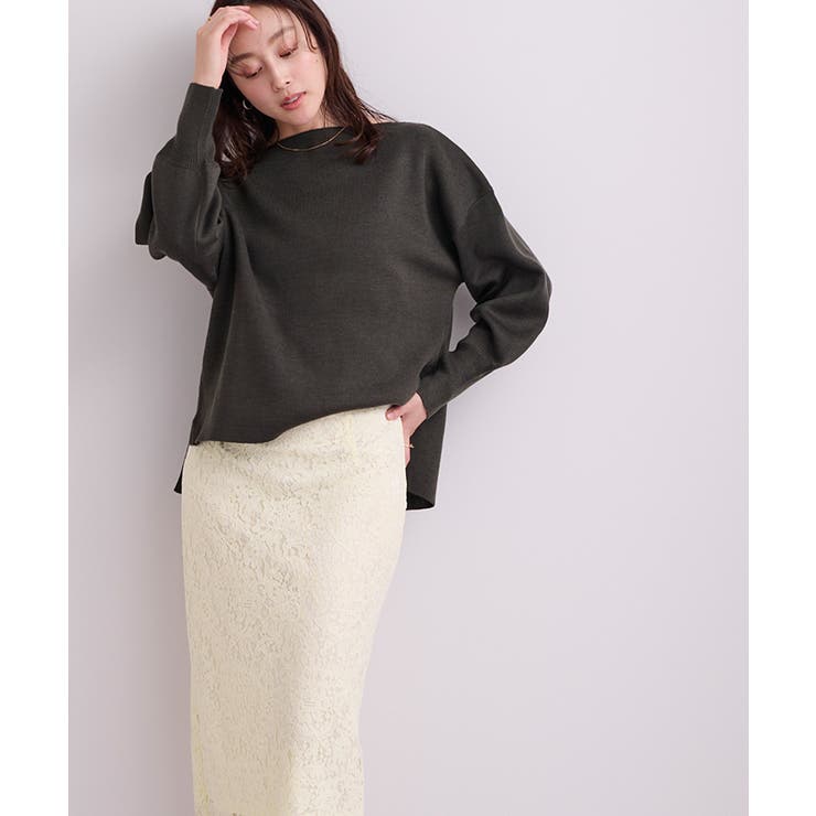 ハイウエストIラインレーススカート【UR’S ユアーズ】 | titivate | 詳細画像20 