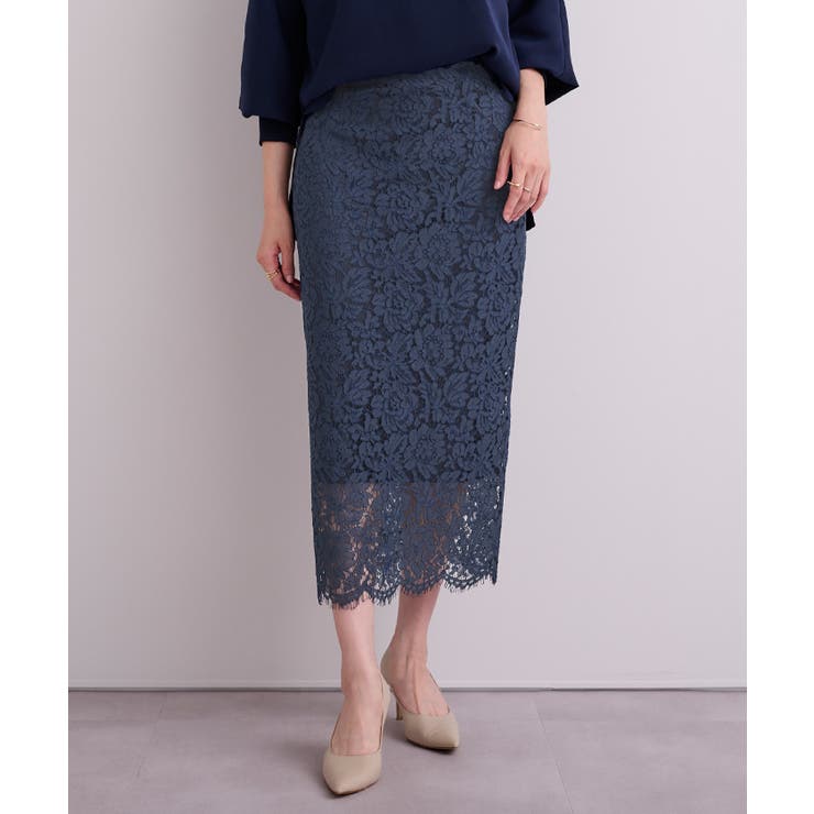 ハイウエストIラインレーススカート【UR’S ユアーズ】 | titivate | 詳細画像22 