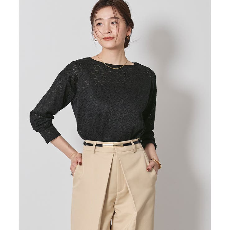 レースボートネックプルオーバー【UR’S ユアーズ】 | titivate | 詳細画像12 