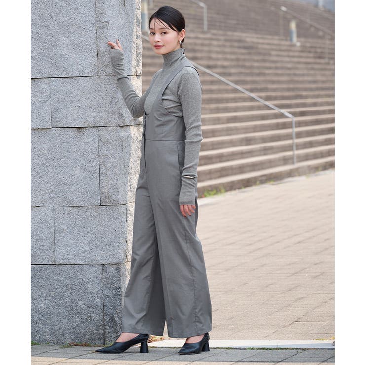 ディープラウンドネックサロペット【UR’S ユアーズ】 | titivate | 詳細画像5 