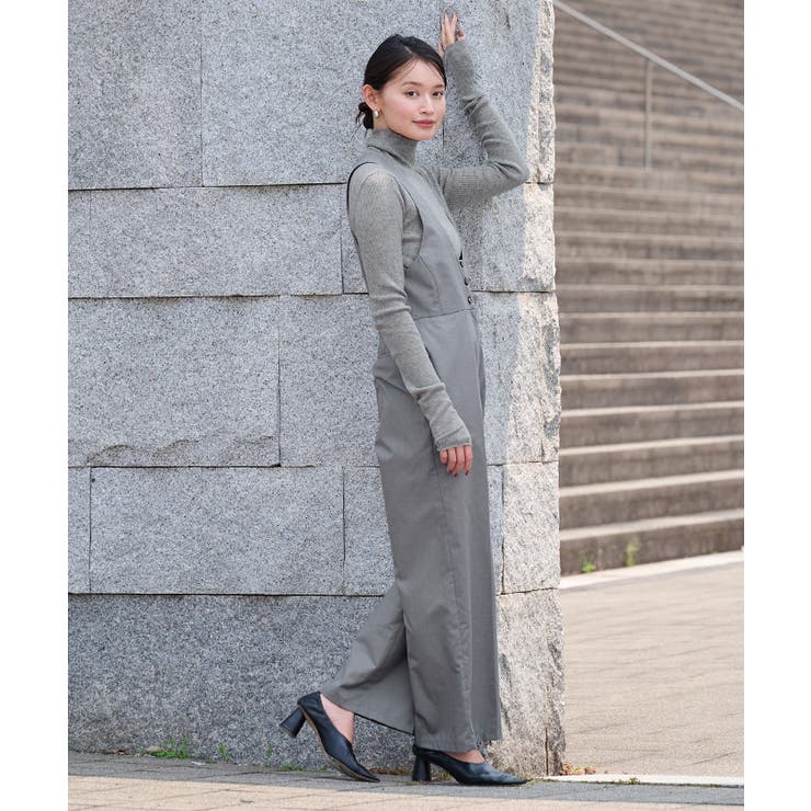 ディープラウンドネックサロペット【UR’S ユアーズ】 | titivate | 詳細画像11 