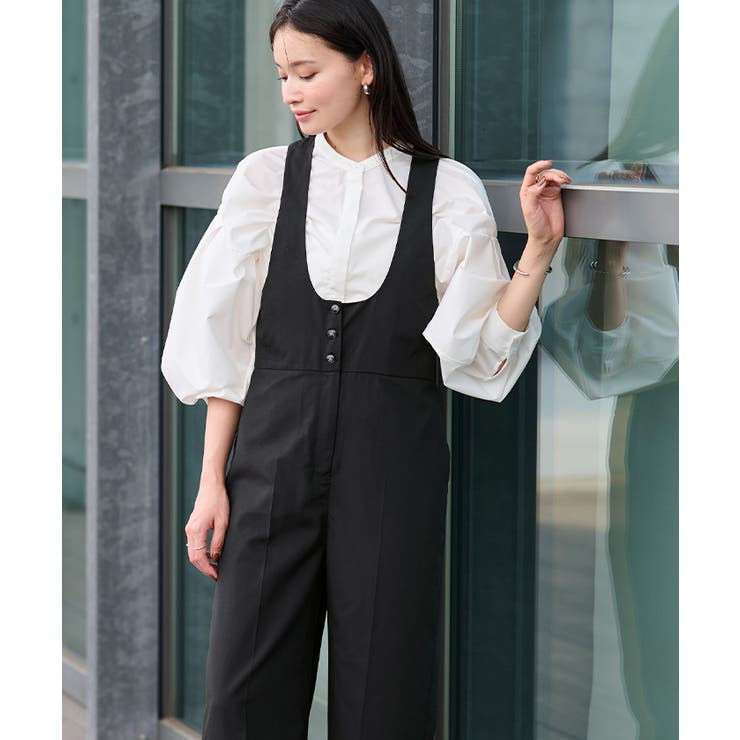 ディープラウンドネックサロペット【UR’S ユアーズ】 | titivate | 詳細画像13 