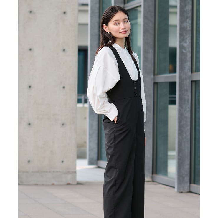 ディープラウンドネックサロペット【UR’S ユアーズ】 | titivate | 詳細画像18 