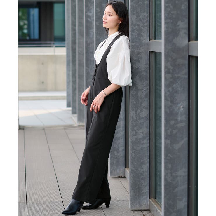 ディープラウンドネックサロペット【UR’S ユアーズ】 | titivate | 詳細画像2 