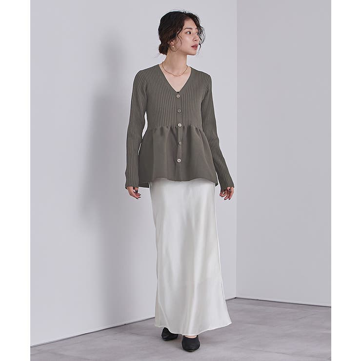 前後2wayペプラムニットトップス【UR’S ユアーズ】 | titivate | 詳細画像20 