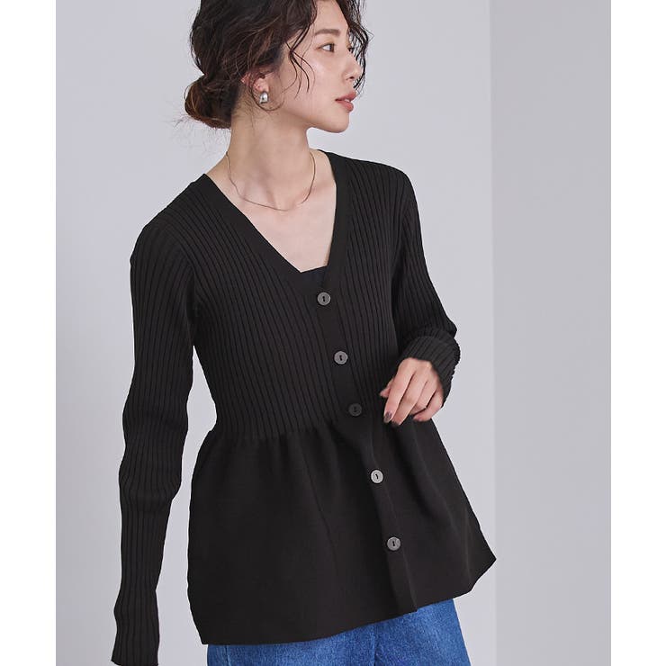 前後2wayペプラムニットトップス【UR’S ユアーズ】 | titivate | 詳細画像25 