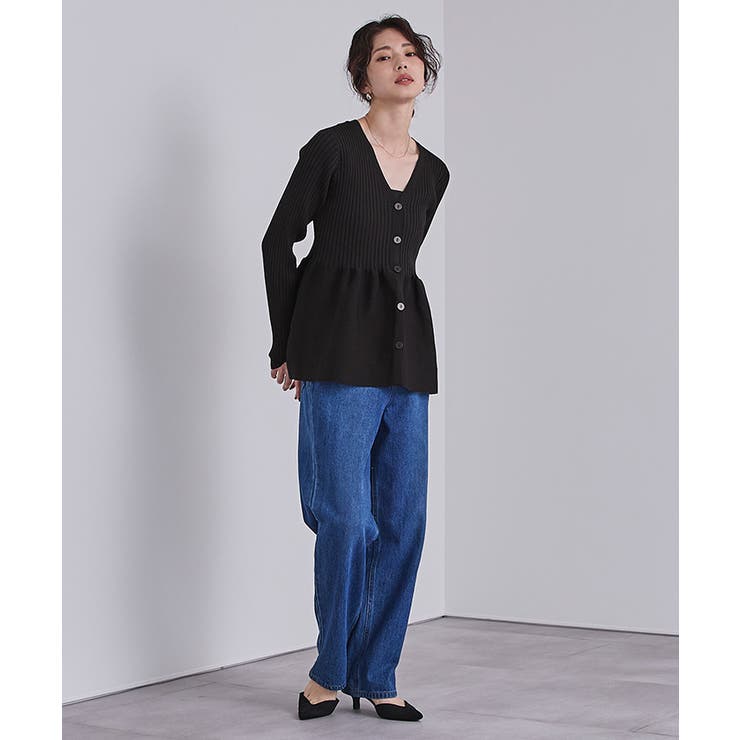 前後2wayペプラムニットトップス【UR’S ユアーズ】 | titivate | 詳細画像26 