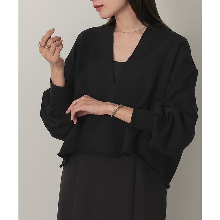 深Vネックスウェットプルオーバー【UR’S ユアーズ】 | titivate | 詳細画像25 