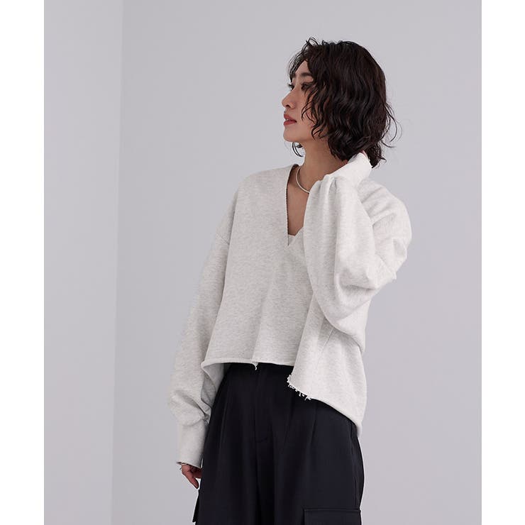 深Vネックスウェットプルオーバー【UR’S ユアーズ】 | titivate | 詳細画像5 