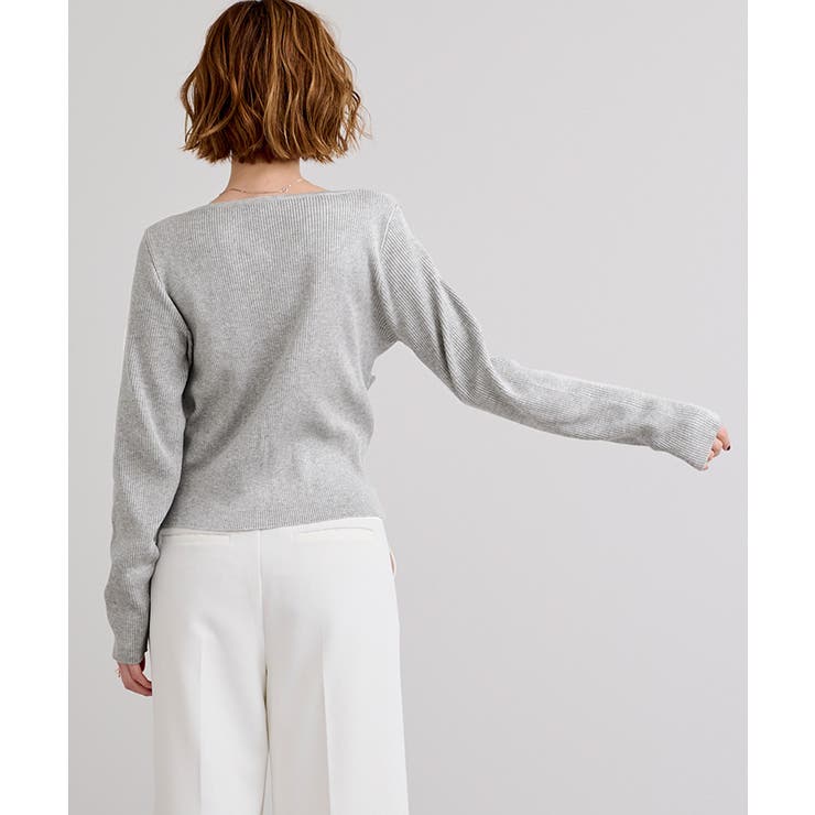 オフショルダーリブニットトップス【UR’S ユアーズ】 | titivate | 詳細画像15 