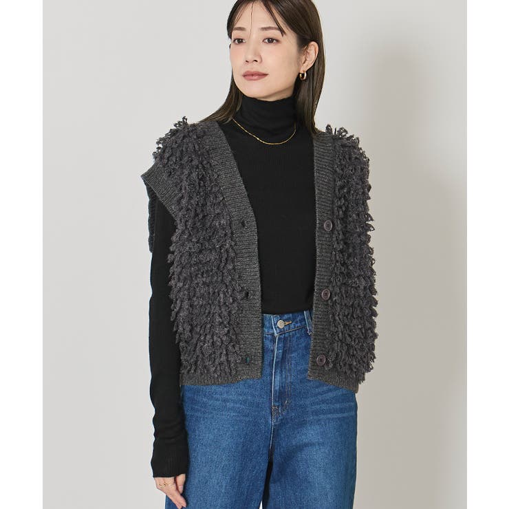 ループヤーンニットベスト【UR’S ユアーズ】 | titivate | 詳細画像5 