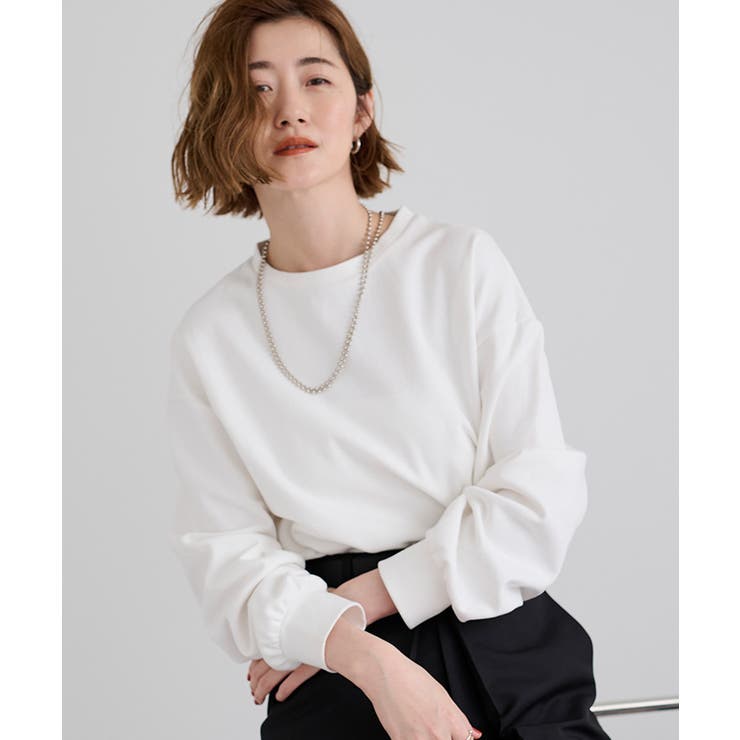 ベーシックロングTシャツ【UR’S ユアーズ】 | titivate | 詳細画像9 