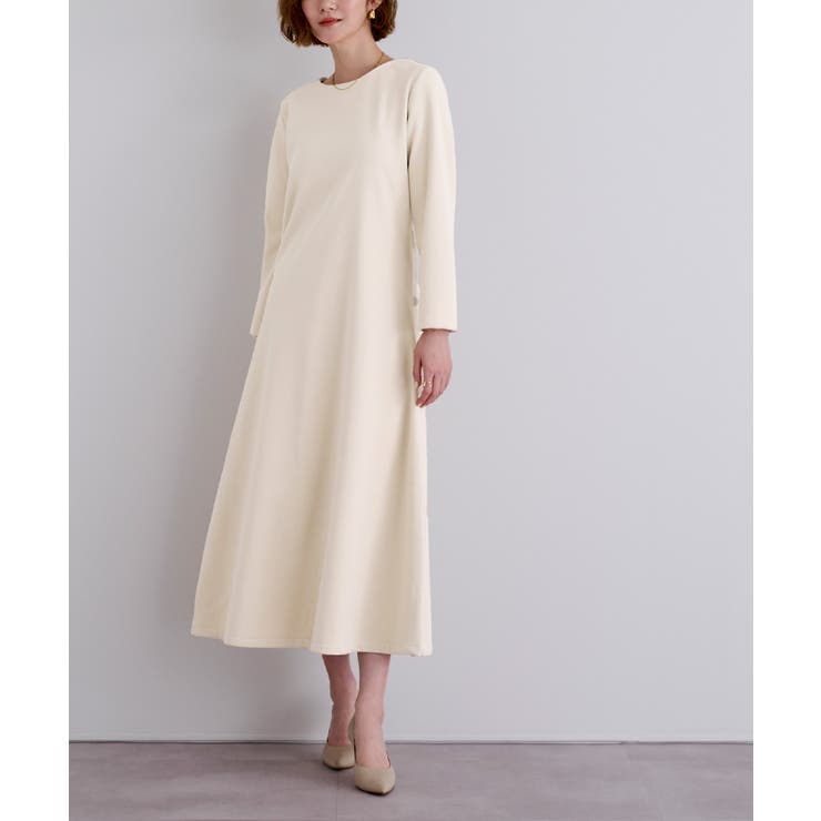 裏起毛ウエストシェイプワンピース【UR’S ユアーズ】 | titivate | 詳細画像25 