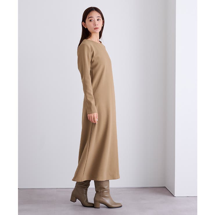 裏起毛ウエストシェイプワンピース【UR’S ユアーズ】 | titivate | 詳細画像30 