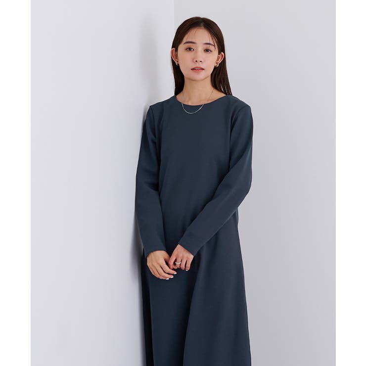 裏起毛ウエストシェイプワンピース【UR’S ユアーズ】 | titivate | 詳細画像33 