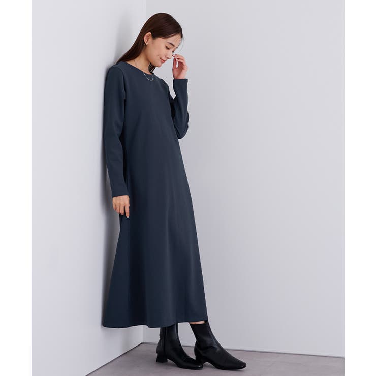 裏起毛ウエストシェイプワンピース【UR’S ユアーズ】 | titivate | 詳細画像35 