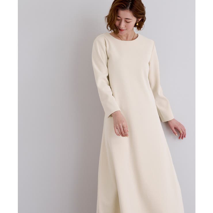 裏起毛ウエストシェイプワンピース【UR’S ユアーズ】 | titivate | 詳細画像9 