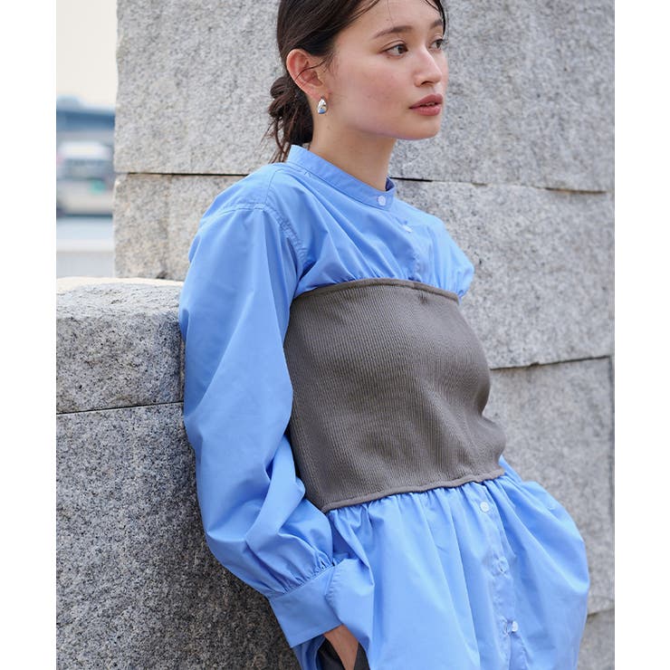 ビスチェデザインシャツ【UR’S ユアーズ】 | titivate | 詳細画像4 