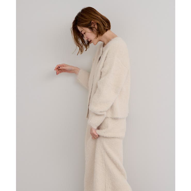 ゴールド釦シャギーニットカーディガン【UR’S ユアーズ】 | titivate | 詳細画像19 