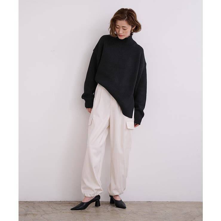 ハイネックサイドスリットオーバーサイズニット【UR’S ユアーズ】 | titivate | 詳細画像23 